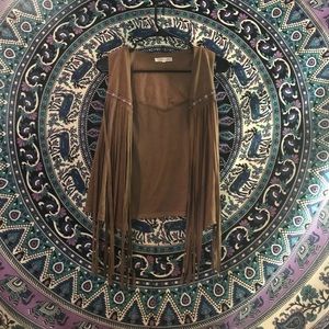 Orange Creek Fringe Vest 😍